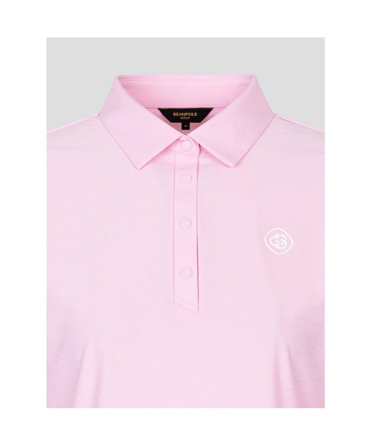 빈폴골프(BEANPOLE GOLF) [B_under] 여성 멜란지 칼라 반소매 티셔츠 - 라이트 핑크