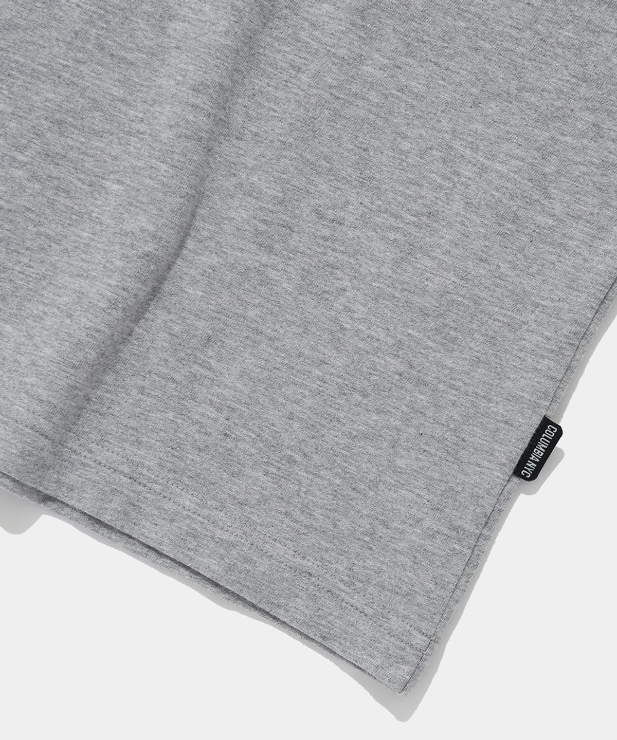 컬럼비아 유니버시티(COLUMBIA UNIVERSITY) CNY BOXLOGO S/S T-SHIRTS_MELANGE GRAY
