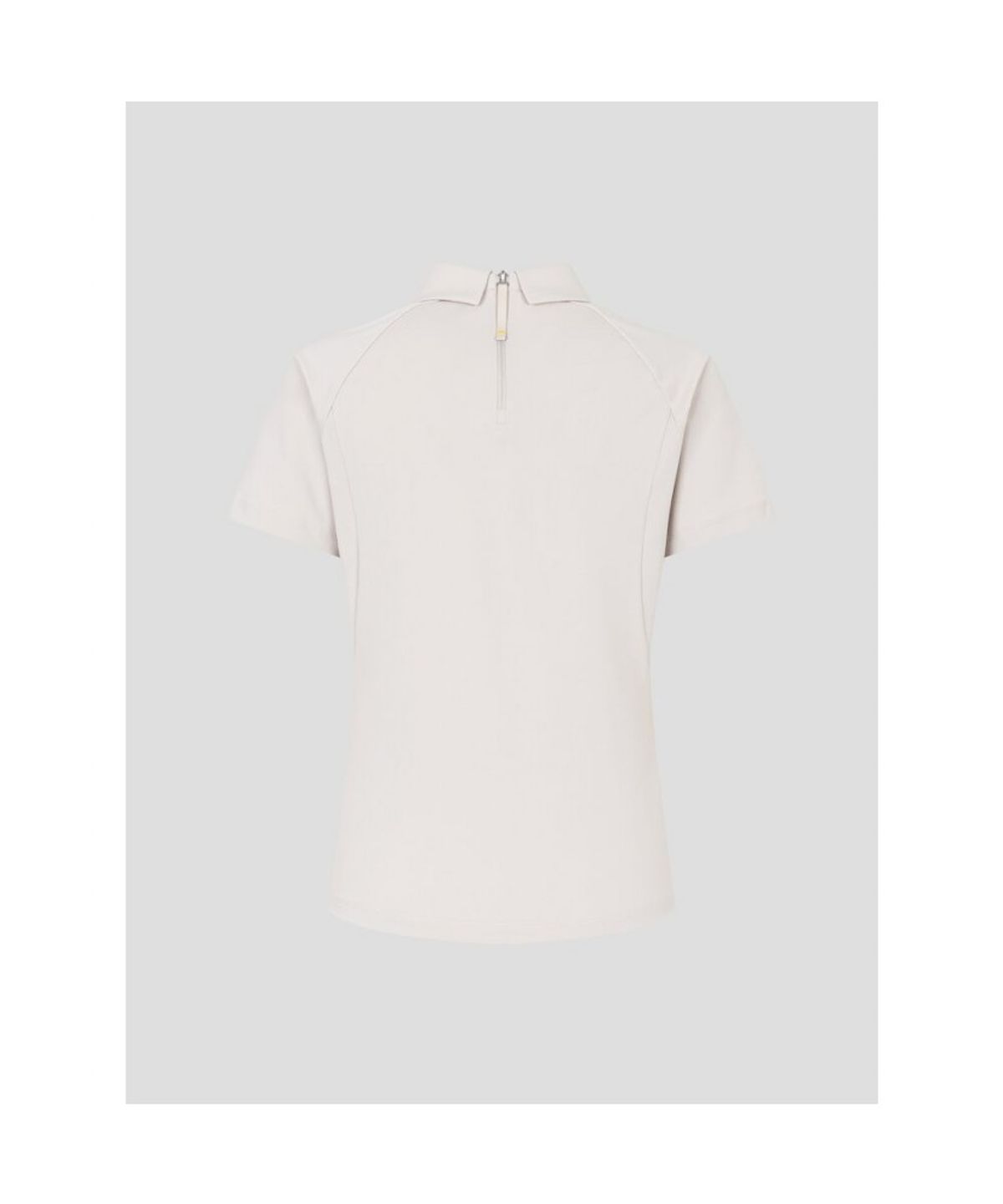 빈폴골프(BEANPOLE GOLF) [B_under] 여성 라인 배색 칼라 반소매 티셔츠 - 베이지 (BJ6342L10A)