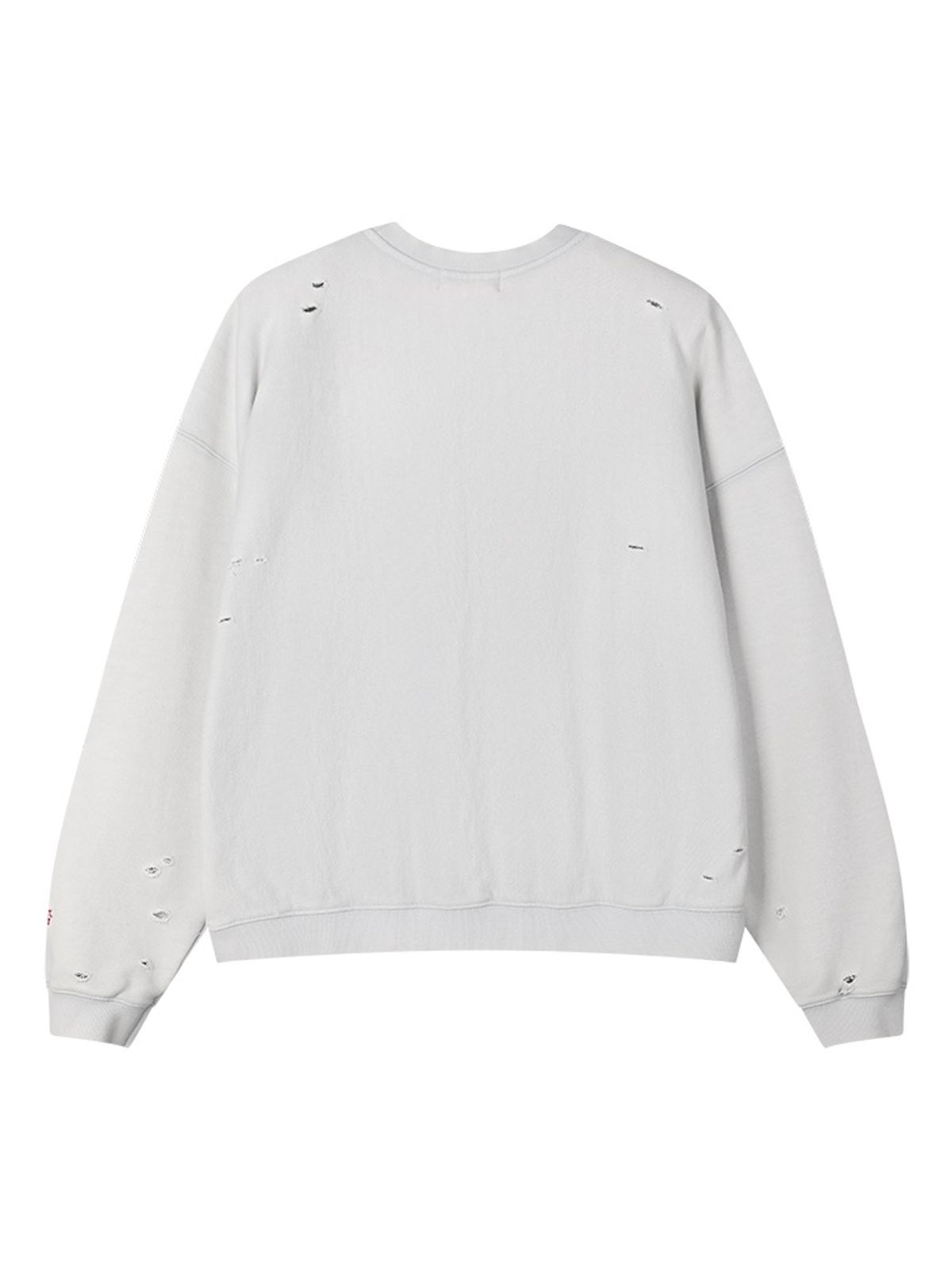 선데이후르츠마켓(SUNDAY FRUIT MARKET) SQUARE APPLE SWEAT CREW SKYBLUE