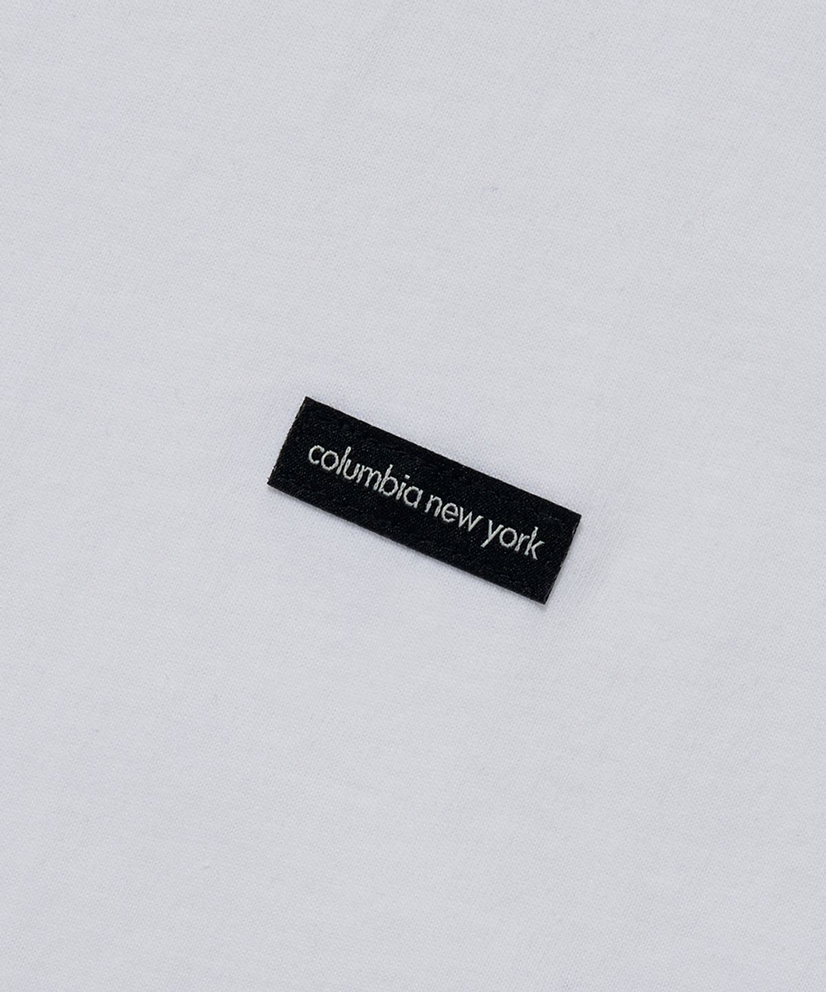 컬럼비아 유니버시티(COLUMBIA UNIVERSITY) CNY BOXLOGO S/S T-SHIRTS_WHITE