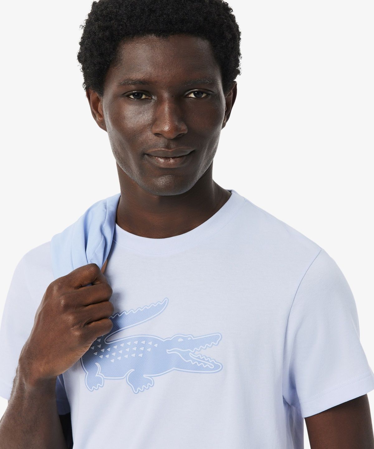 라코스테(LACOSTE) 남성 트레이닝 빅크록 반팔 티셔츠 TH2042-56G 47U