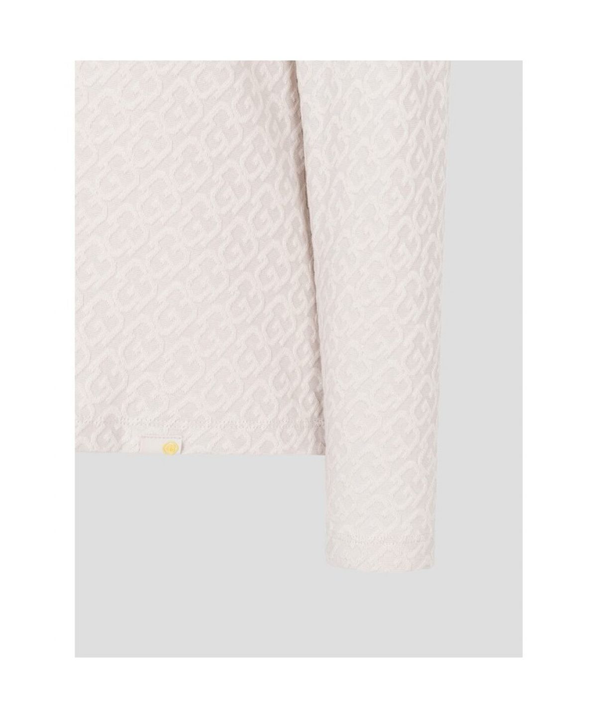 빈폴골프(BEANPOLE GOLF) [B_under] 여성 자카드 하이넥 긴소매 티셔츠 - 베이지 (BJ6141L03A)