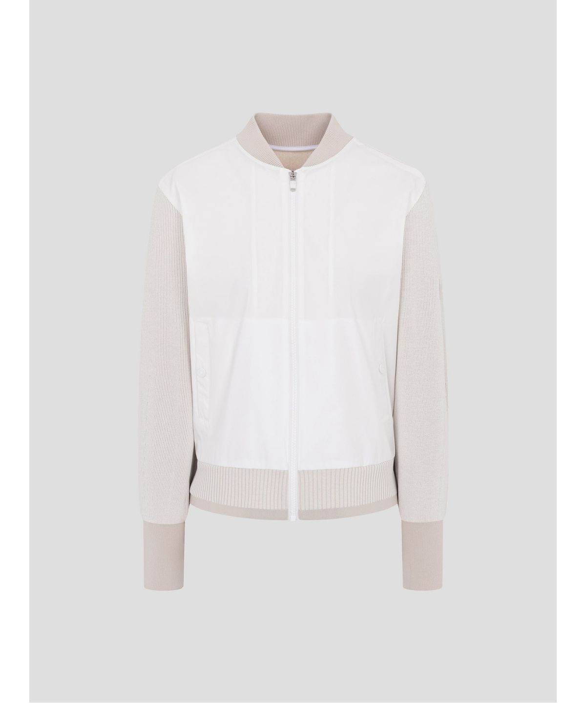 빈폴골프(BEANPOLE GOLF) [B_under] 여성 니트 하이브리드 풀집업 카디건 - 베이지 (BJ6151L01A)