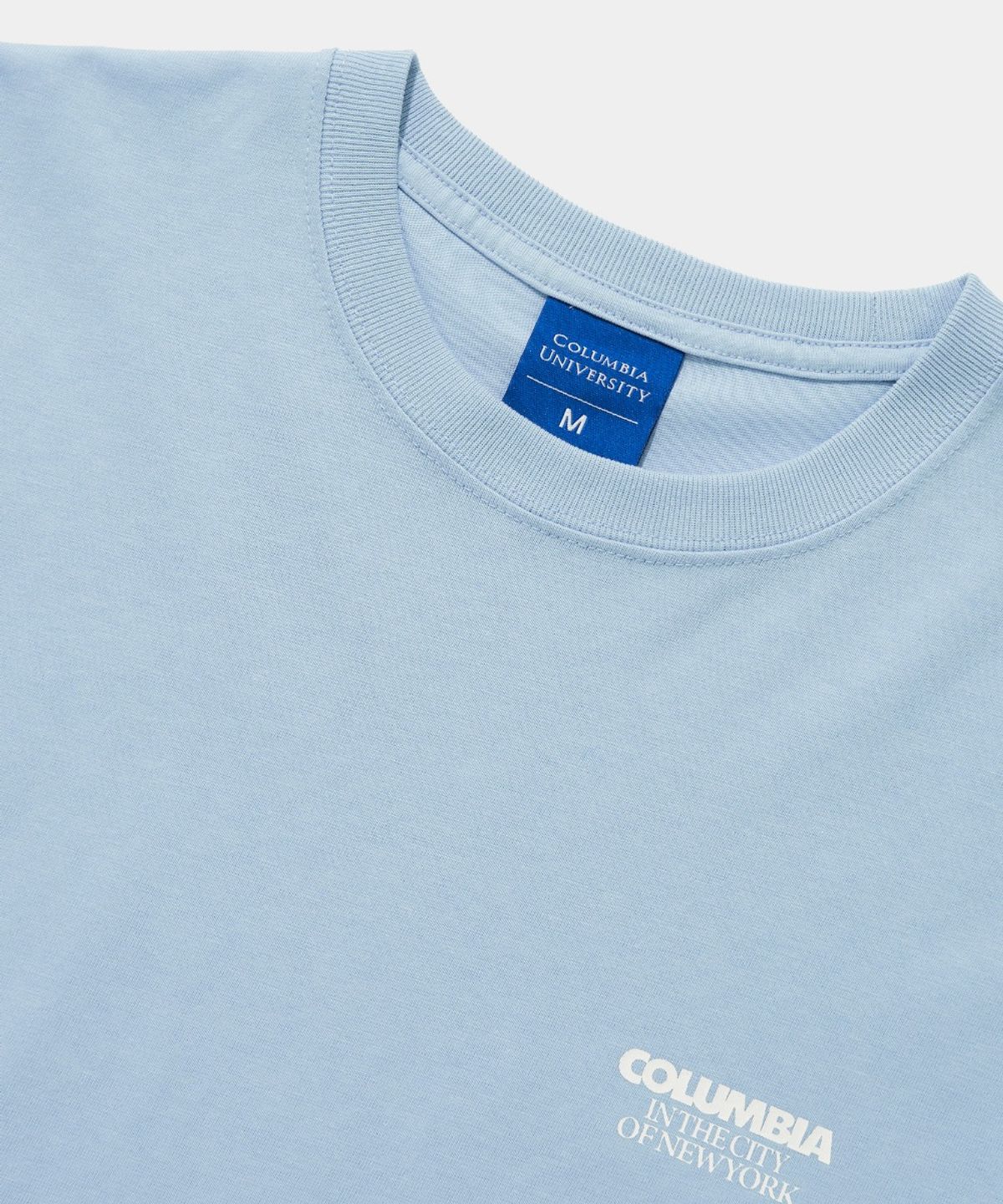컬럼비아 유니버시티(COLUMBIA UNIVERSITY) BACK LOGO S/S T-SHIRTS_LIGHT BLUE