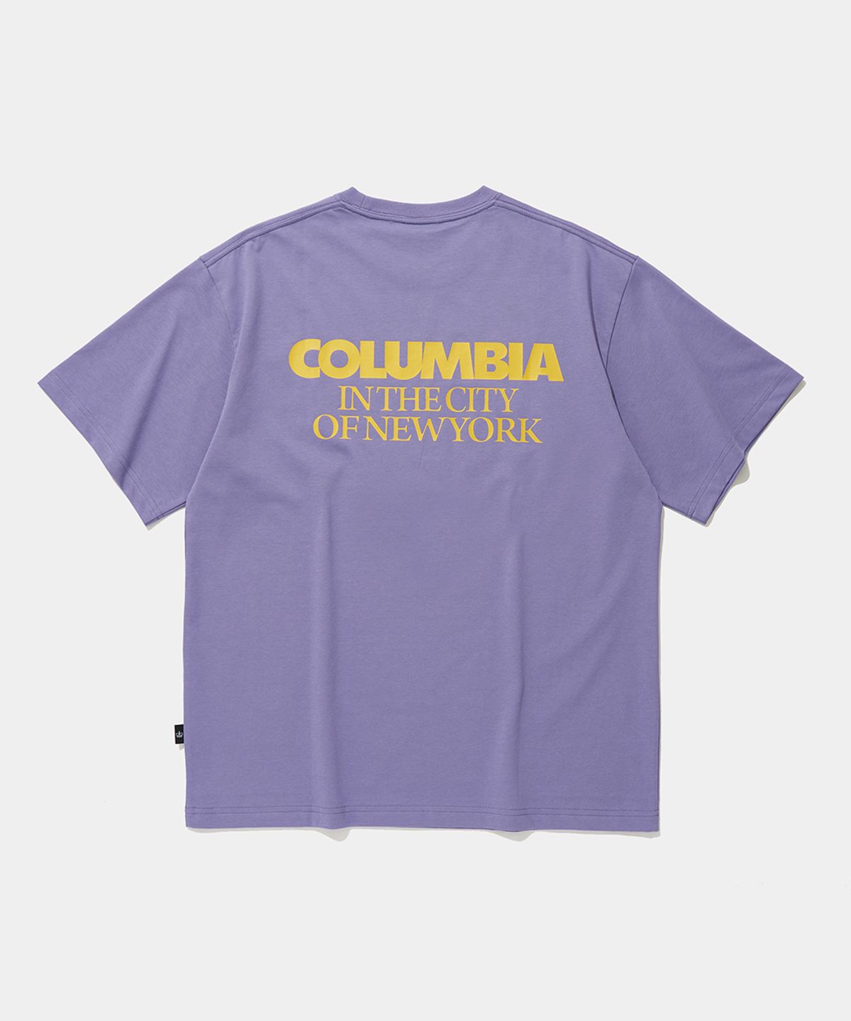 컬럼비아 유니버시티(COLUMBIA UNIVERSITY) BACK LOGO S/S T-SHIRTS_LIGHT VIOLET