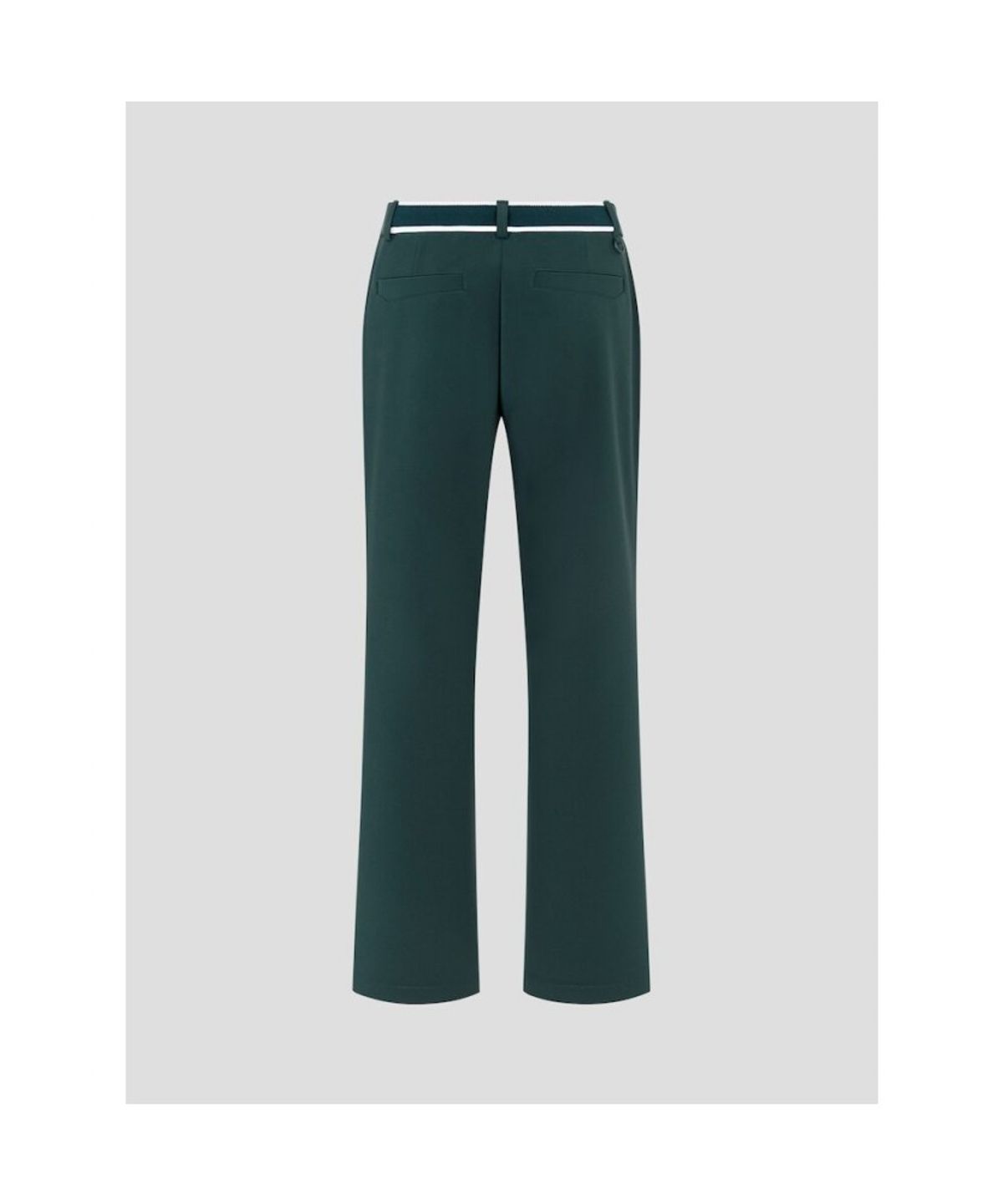 빈폴골프(BEANPOLE GOLF) 여성 와이드 부츠컷 팬츠 - 그린