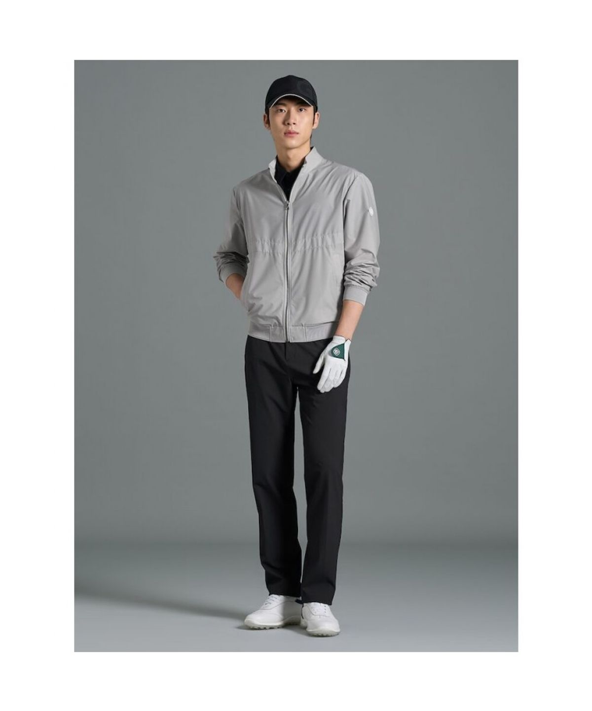 빈폴골프(BEANPOLE GOLF) 남성 경량 블루종 점퍼 - 베이지