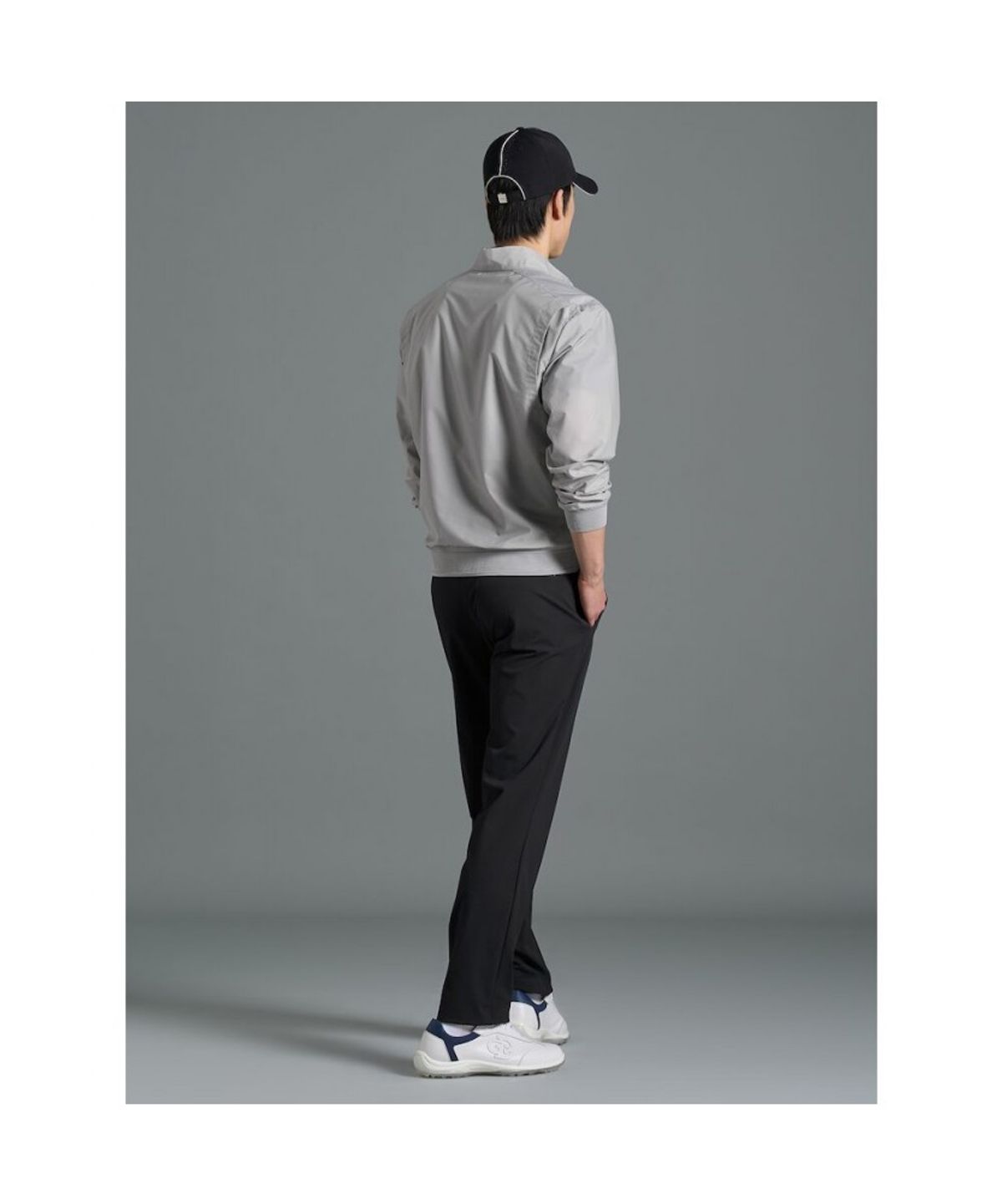 빈폴골프(BEANPOLE GOLF) 남성 경량 블루종 점퍼 - 베이지