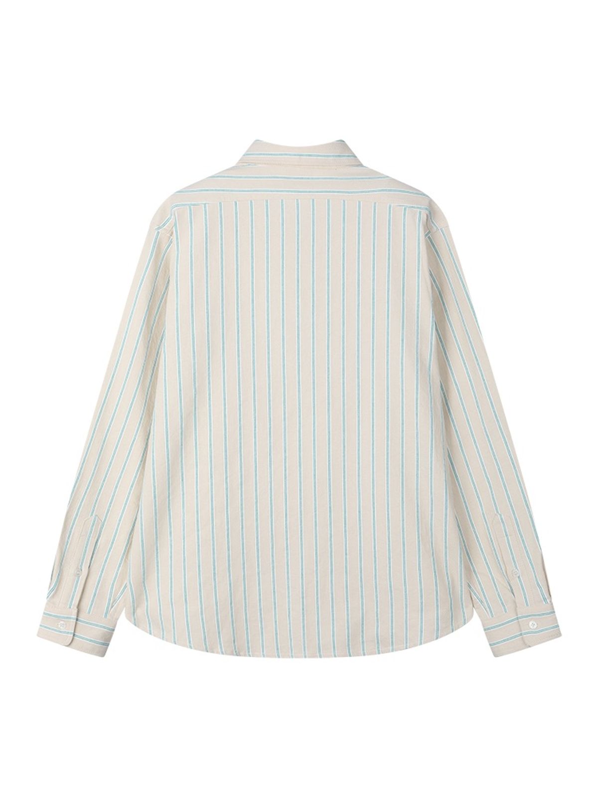 선데이후르츠마켓(SUNDAY FRUIT MARKET) SUN DENIM STRIPE SHIRT BEIGE