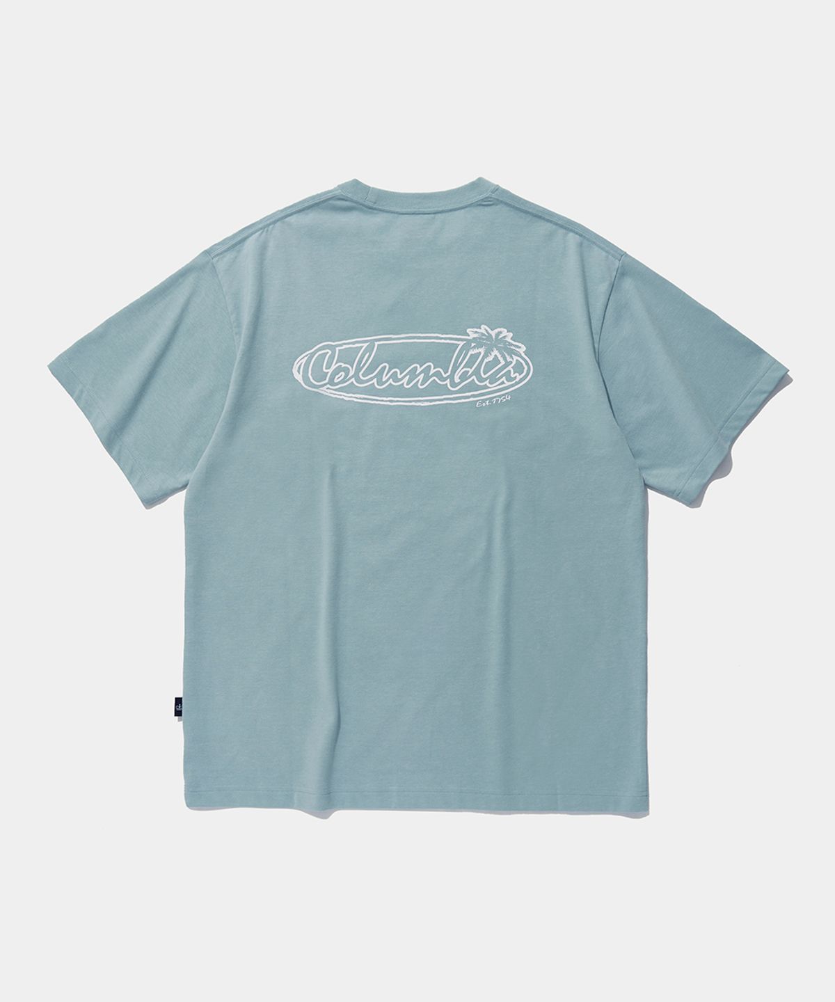 컬럼비아 유니버시티(COLUMBIA UNIVERSITY) TROPICAL LOGO S/S T-SHIRTS_MINT