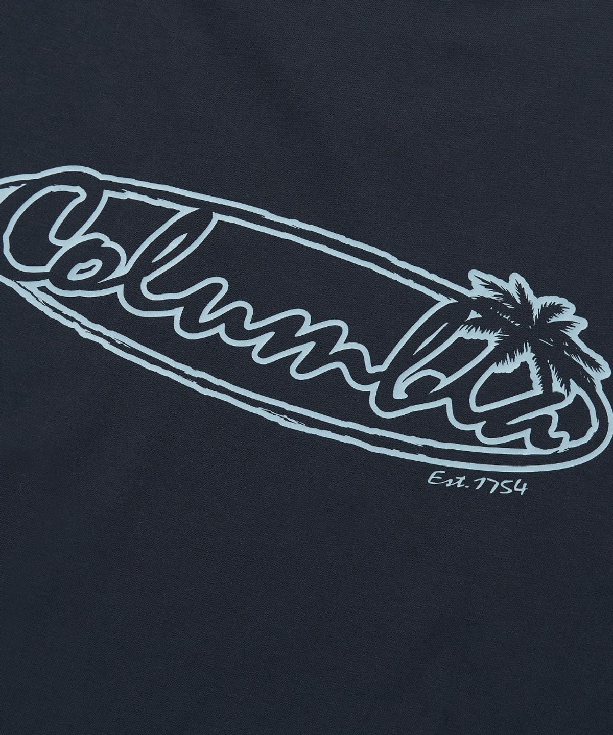 컬럼비아 유니버시티(COLUMBIA UNIVERSITY) TROPICAL LOGO S/S T-SHIRTS_NAVY