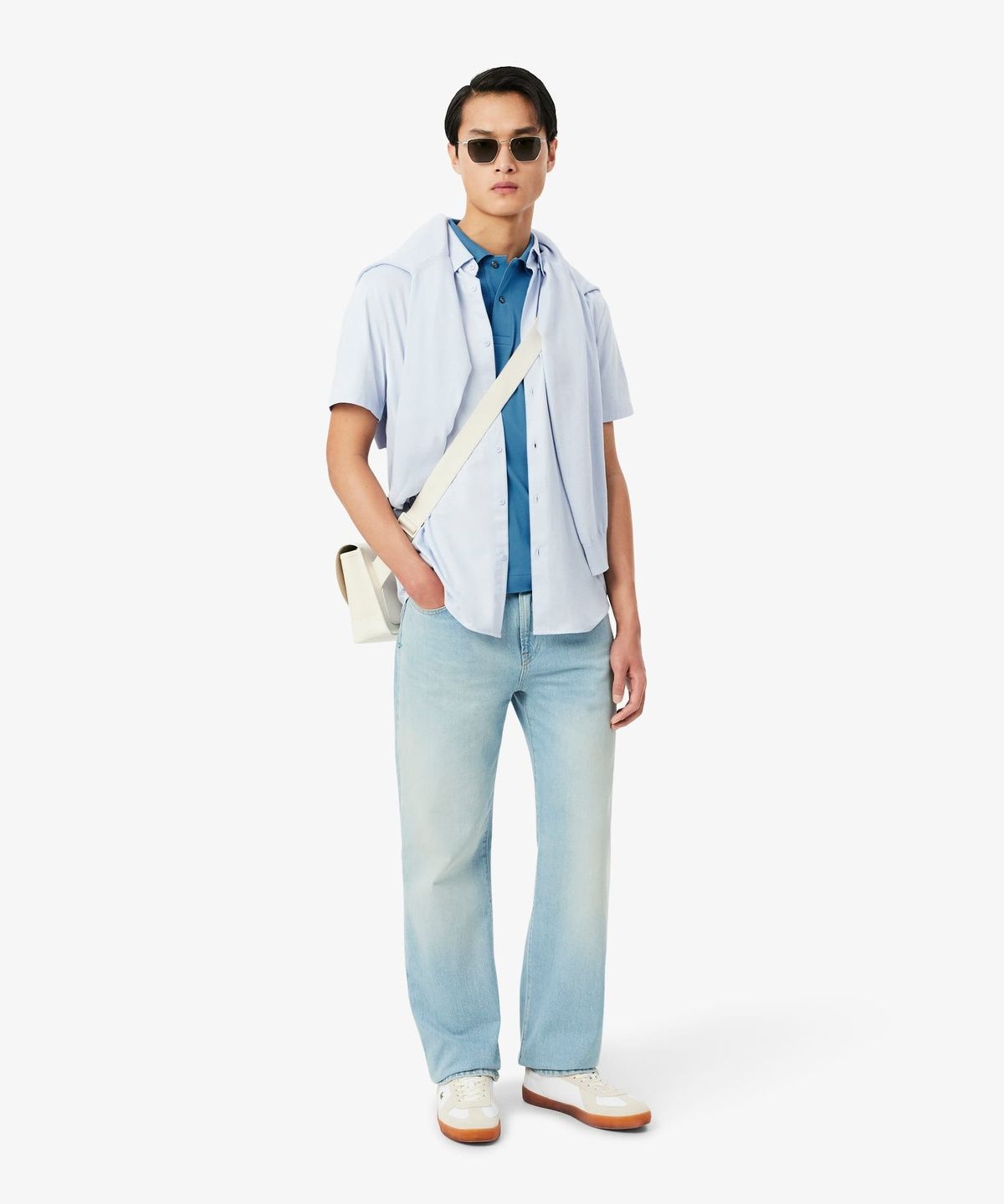 라코스테(LACOSTE) 남성 클래식핏 반팔 LIGHT 폴로 셔츠 PH9851-56G JBK