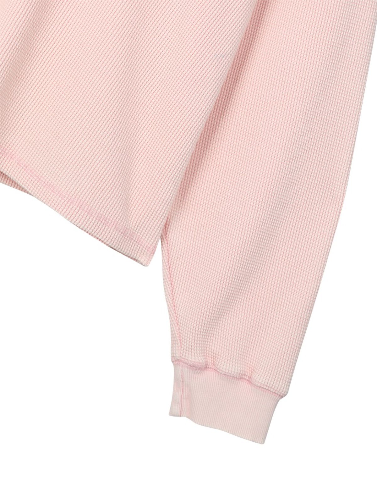 선데이후르츠마켓(SUNDAY FRUIT MARKET) SUN PEACH WAFFLE LS TEE PINK