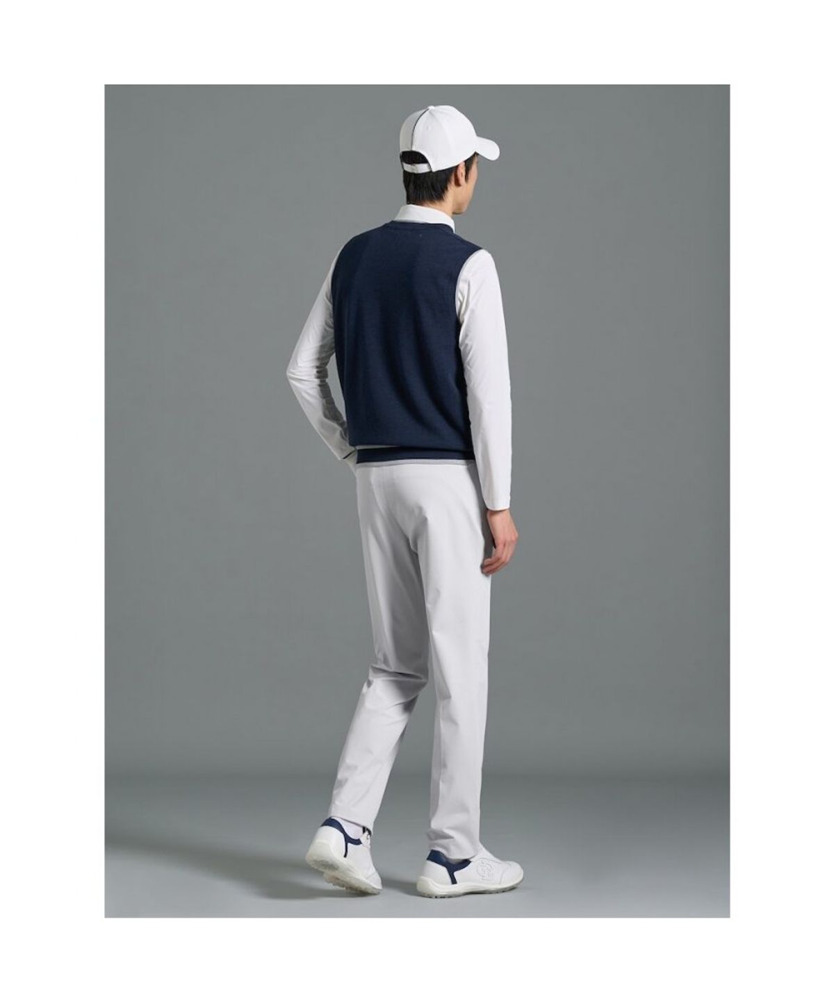 빈폴골프(BEANPOLE GOLF) 남성 봄 슬림 팬츠 - 라이트 그레이
