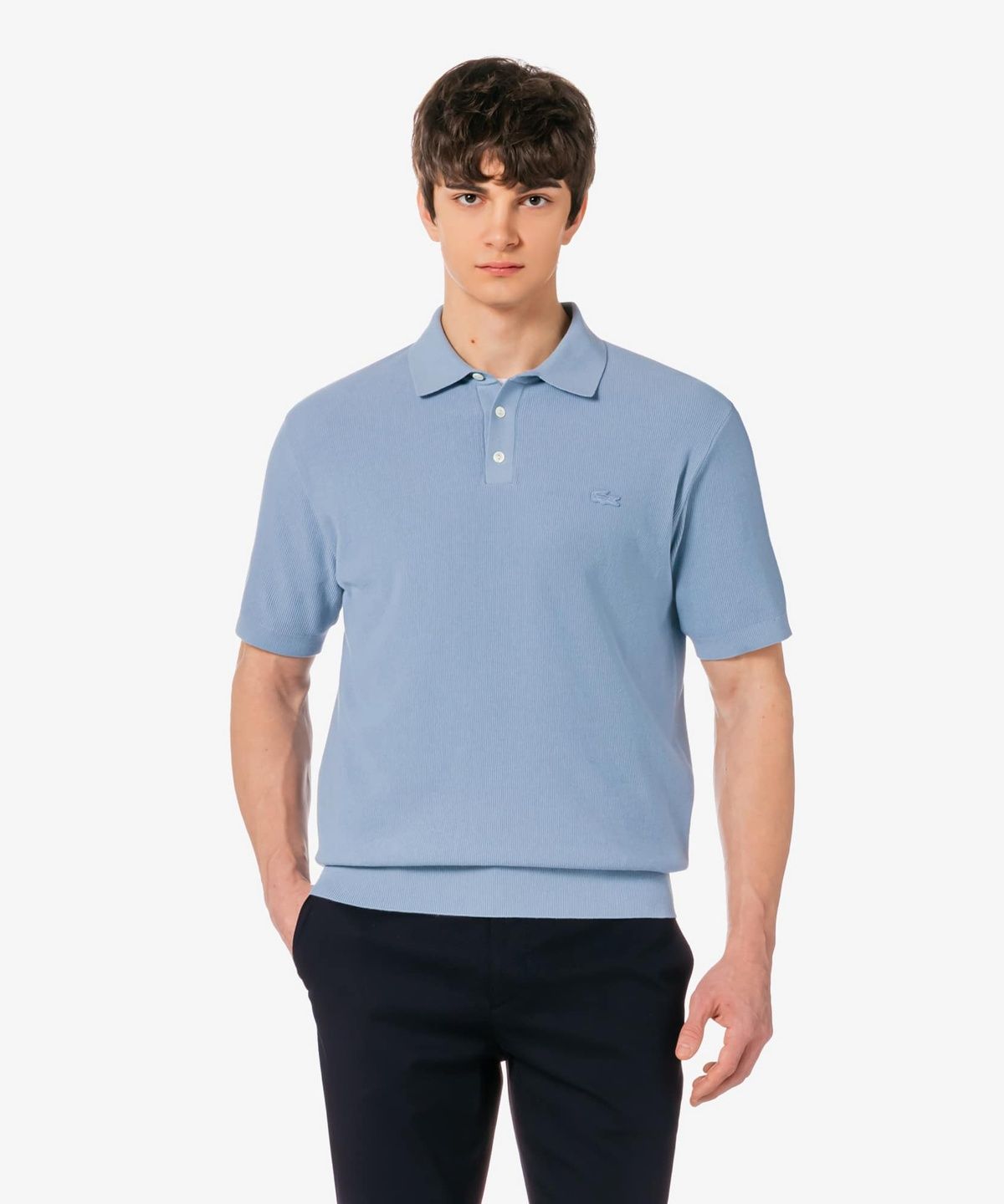 라코스테(LACOSTE) 남성 피케 반팔 스웨터 폴로 셔츠 PH942E-56G AEY