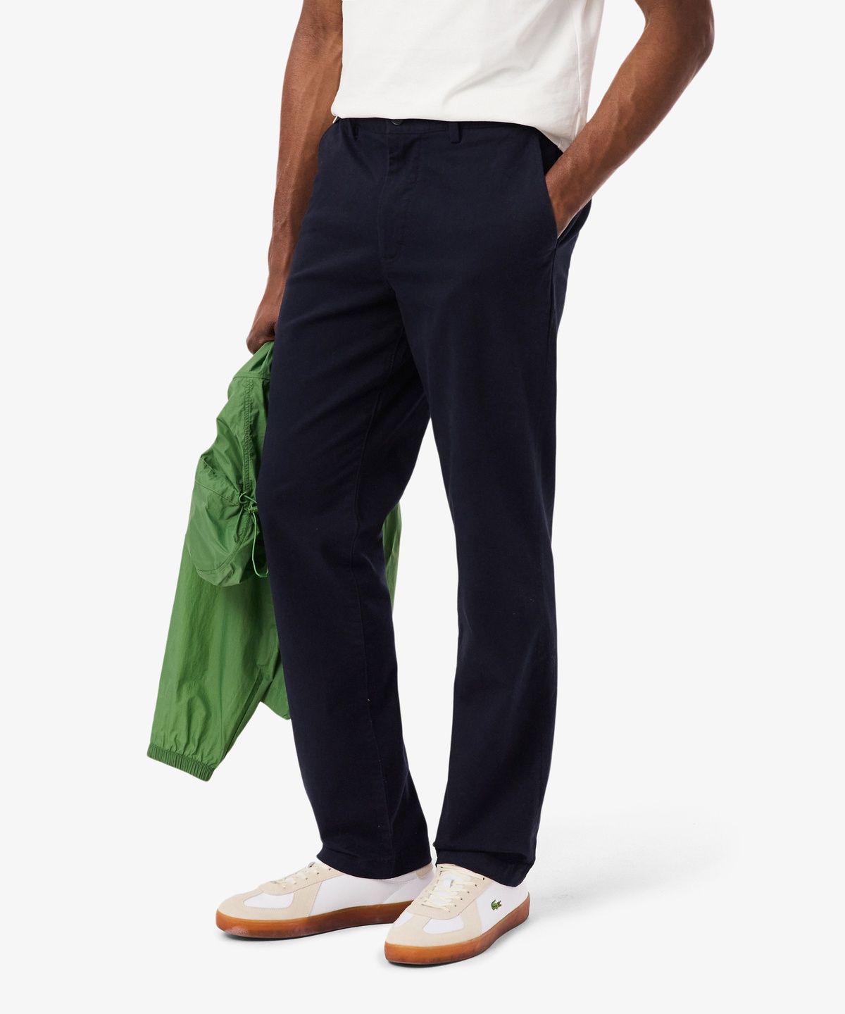라코스테(LACOSTE) 남성 레귤러 핏 치노 HH6298-56G HDE
