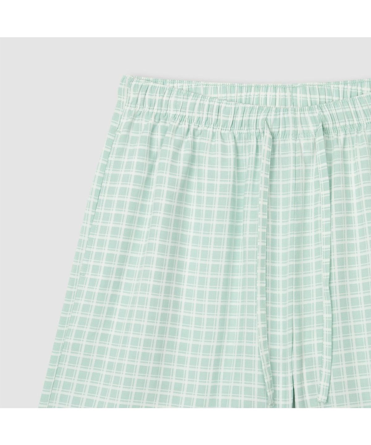 자주(JAJU) 여 레이온 3부 파자마 팬츠 2매_다크 민트