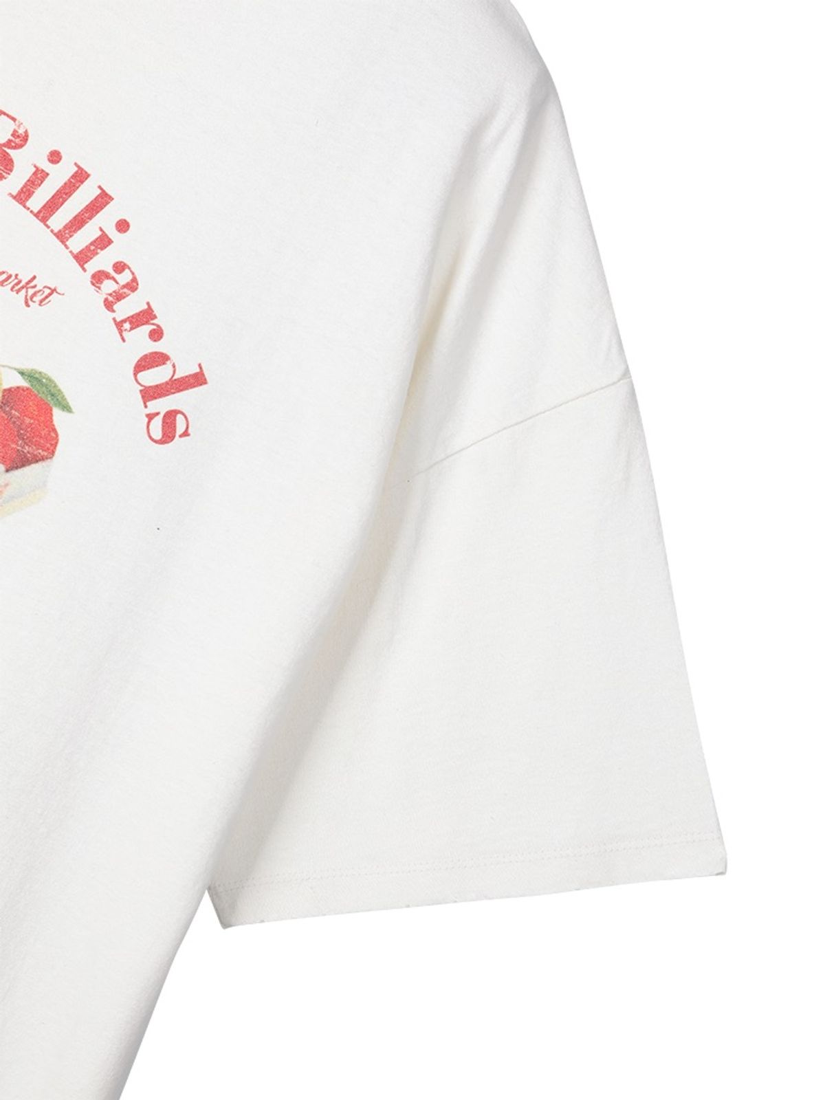선데이후르츠마켓(SUNDAY FRUIT MARKET) CHERRY BILLIARDS TEE IVORY
