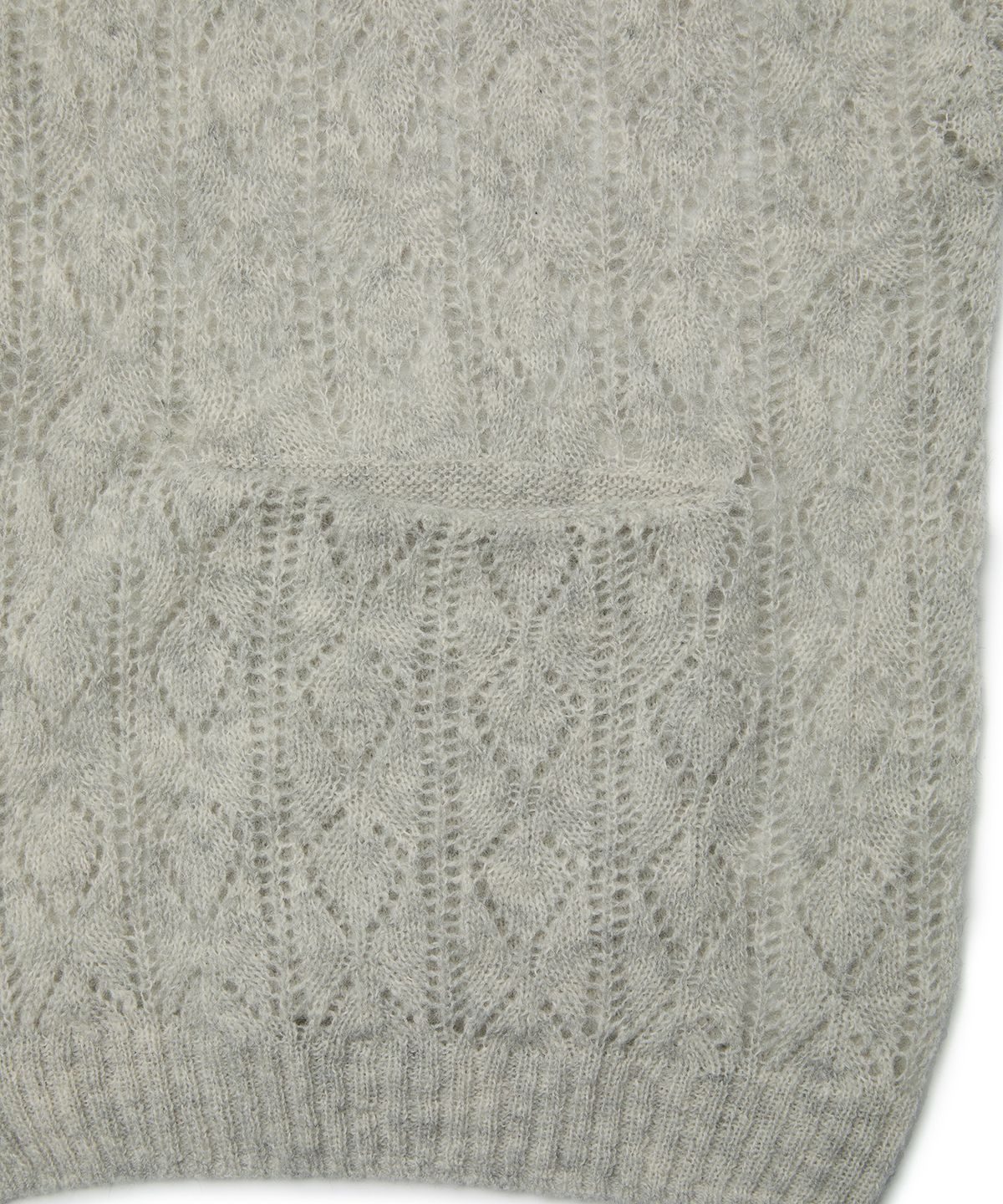 엠엠아이씨(MMIC) UNRAVEL CARDIGAN (GRAY)