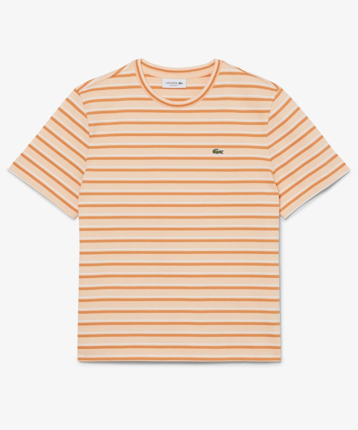 라코스테(LACOSTE) 여성 멀티 스트라이프 반팔 티셔츠 TF7574-56G 4AW
