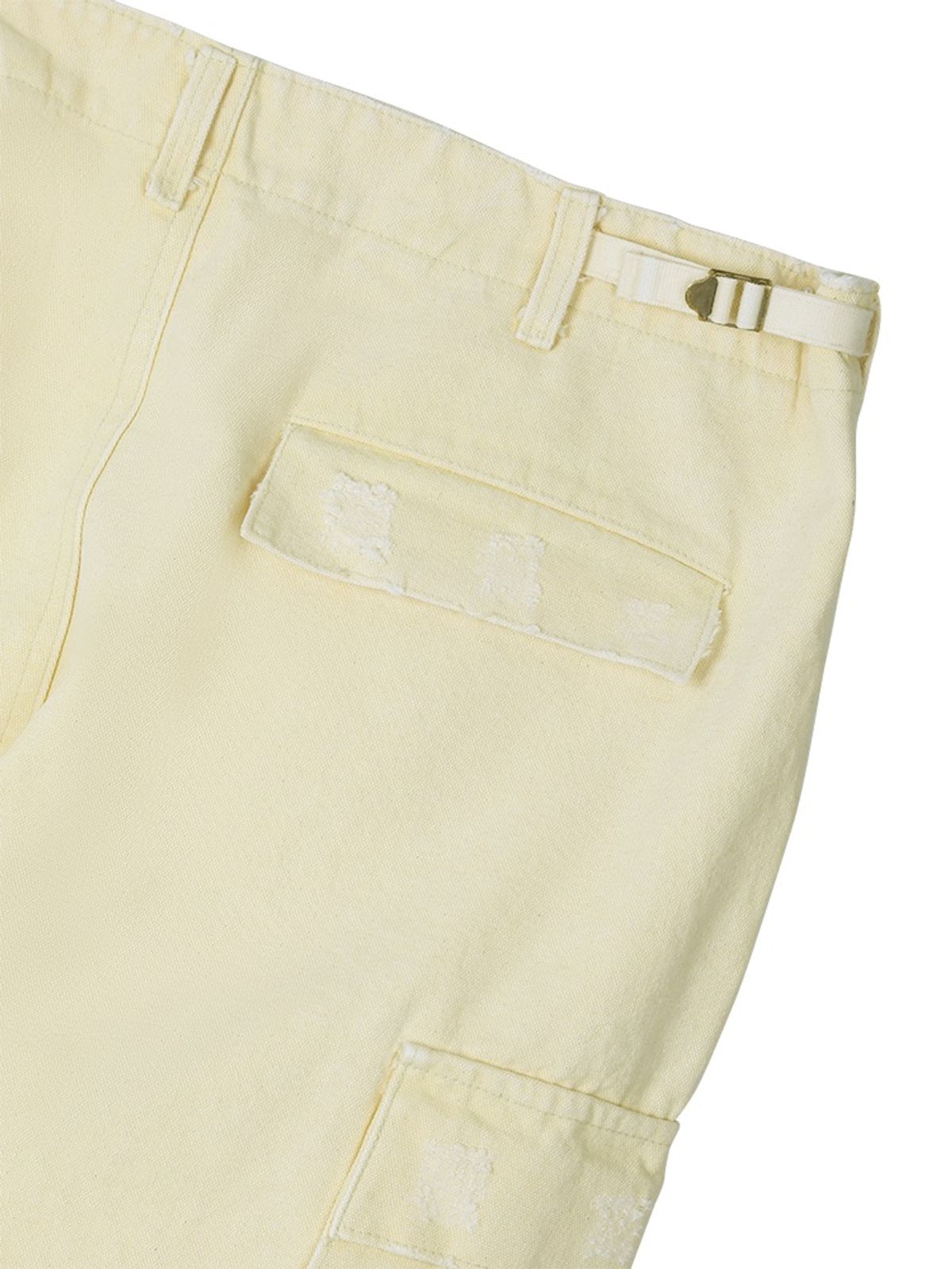 선데이후르츠마켓(SUNDAY FRUIT MARKET) SUN WASHED CARGO PANTS LEMON