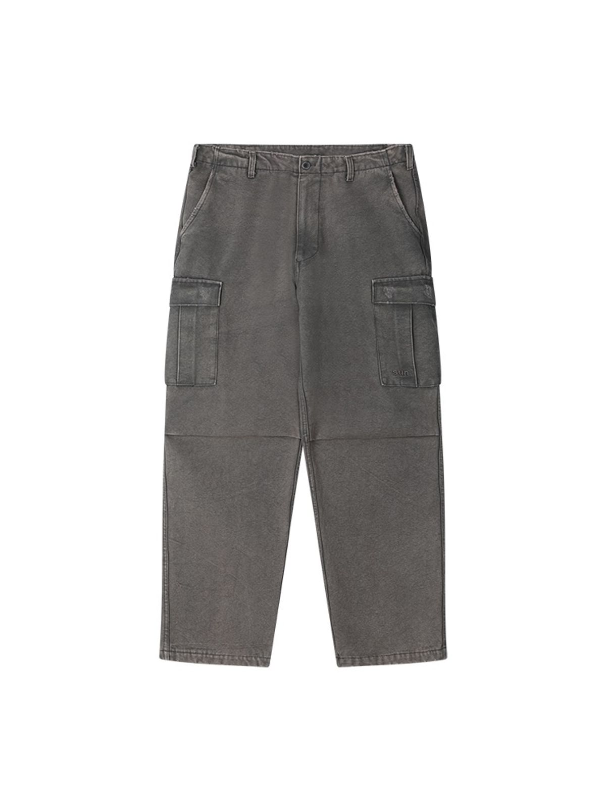 선데이후르츠마켓(SUNDAY FRUIT MARKET) SUN WASHED CARGO PANTS CHARCOAL