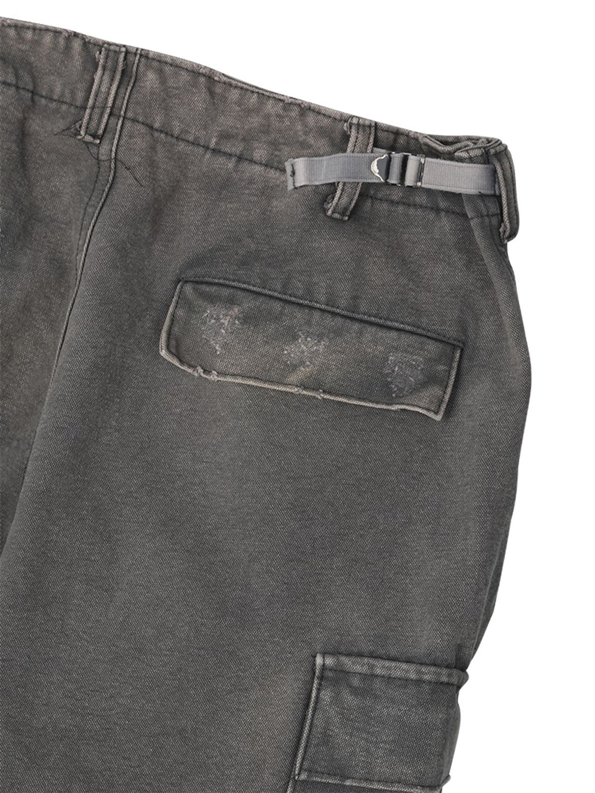 선데이후르츠마켓(SUNDAY FRUIT MARKET) SUN WASHED CARGO PANTS CHARCOAL