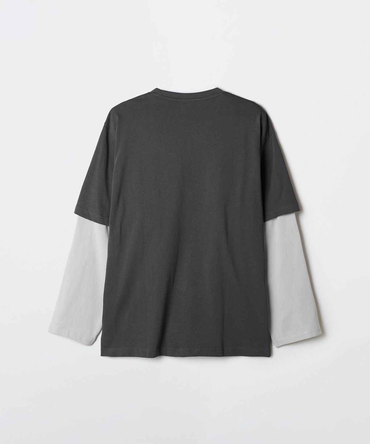스파오(SPAO) 그래픽 레이어드 긴팔티_SPLWG23C63