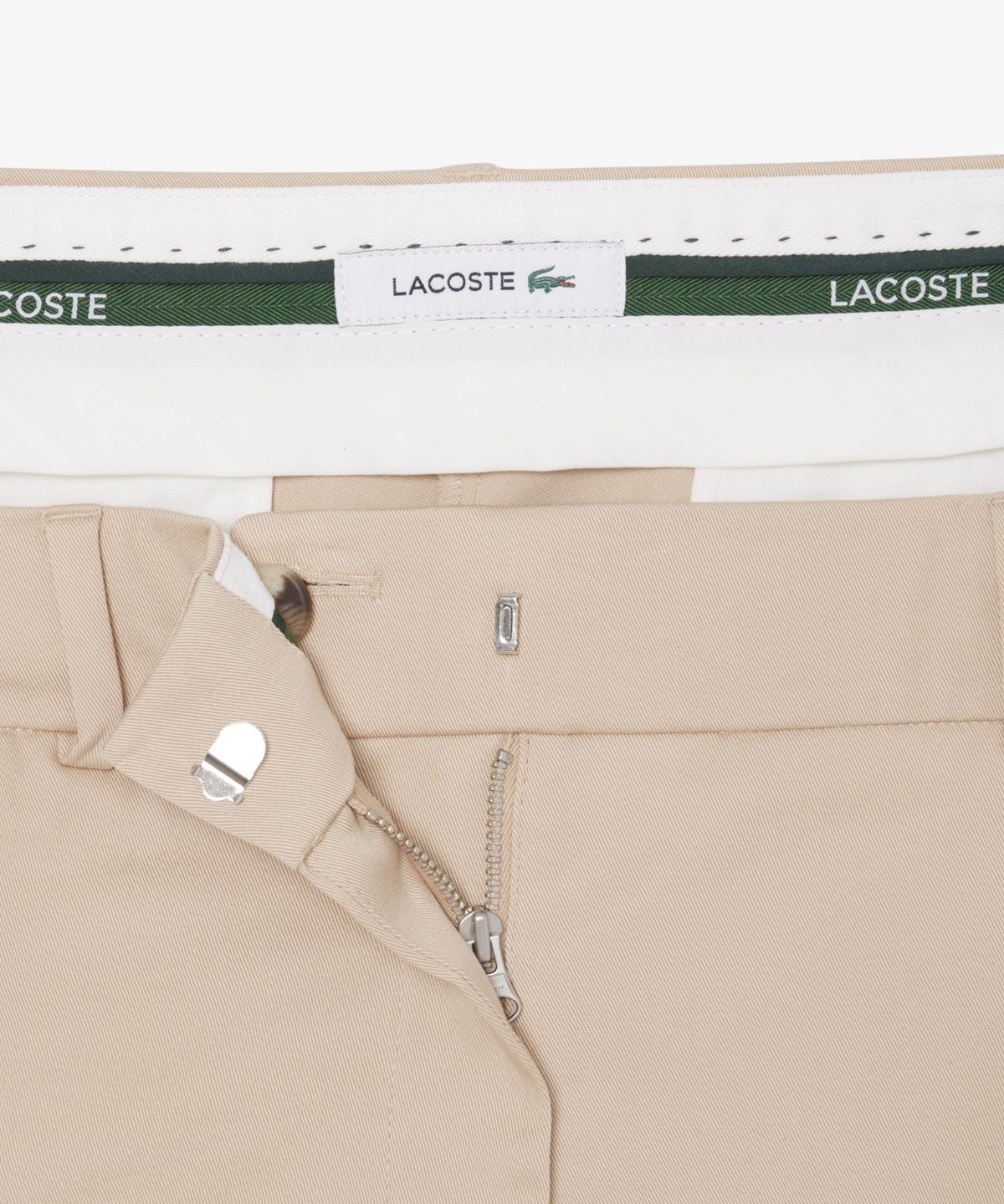라코스테(LACOSTE) 여성 스트레이트 핏 치노 HF6792-56G X6F