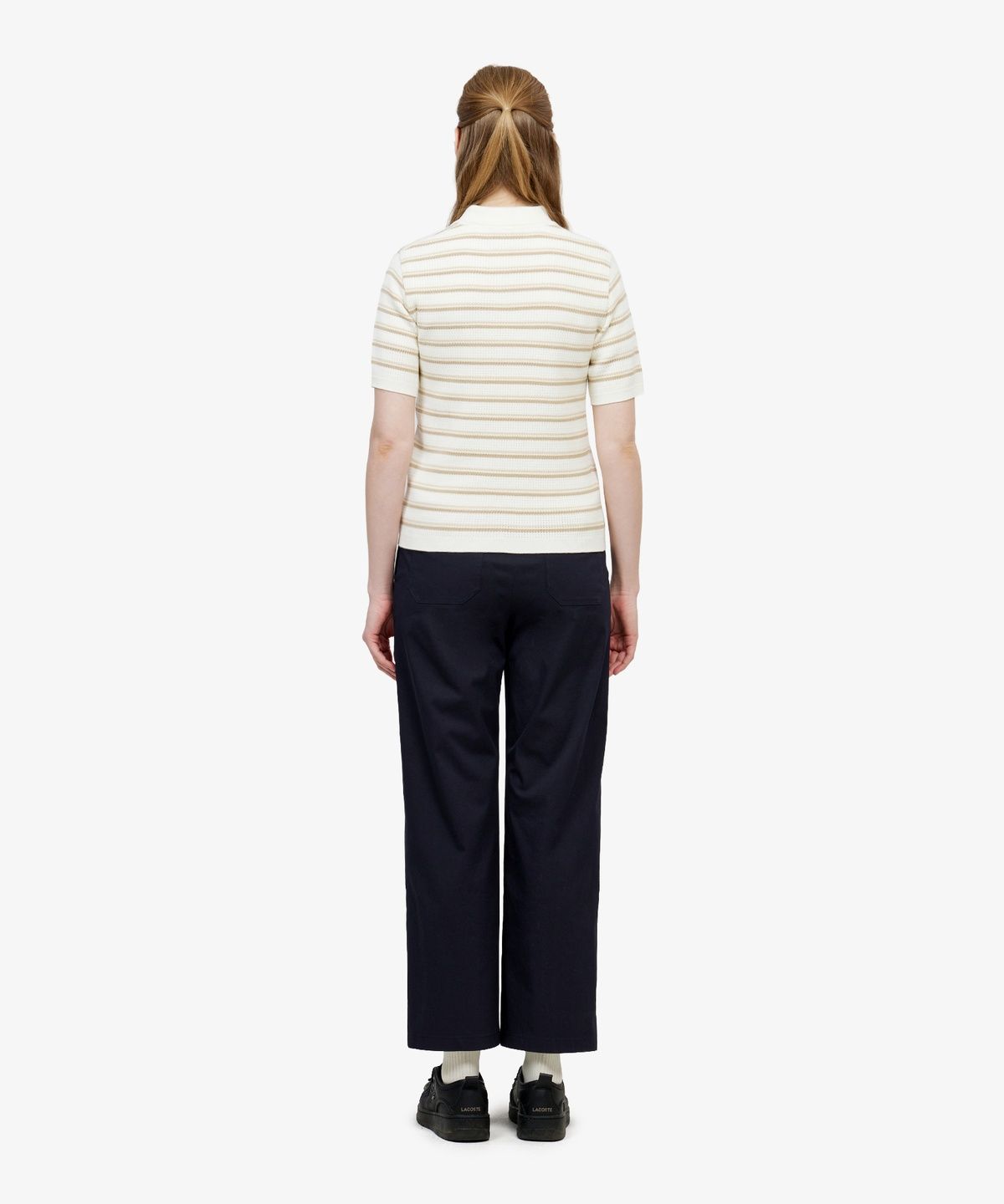 라코스테(LACOSTE) 여성 스트레이트 썸머 팬츠 HF020E-56G 166