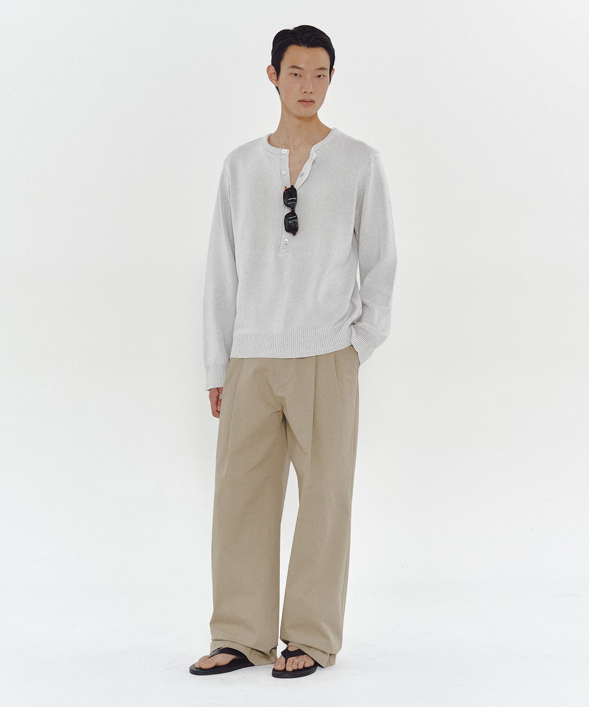 엠엠아이씨(MMIC) MUTE KNIT (LIGHT GRAY)