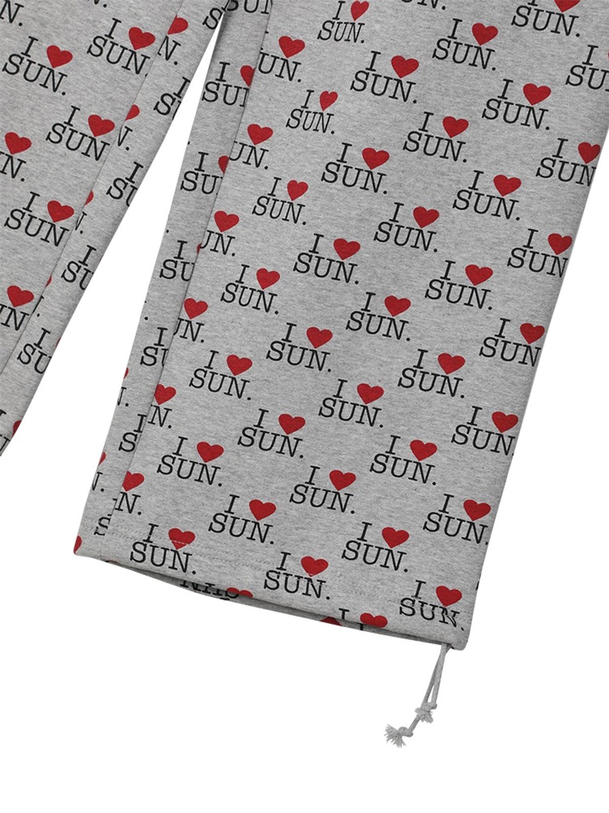 선데이후르츠마켓(SUNDAY FRUIT MARKET) I LOVE SUN SWEATPANTS GRAY