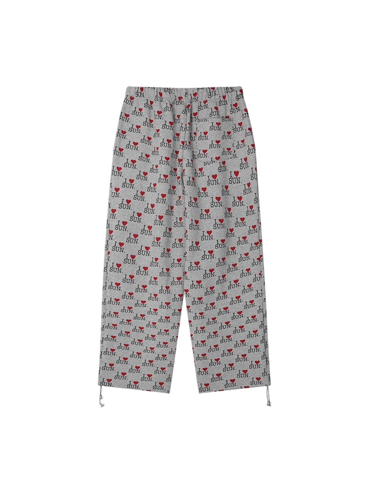 선데이후르츠마켓(SUNDAY FRUIT MARKET) I LOVE SUN SWEATPANTS GRAY
