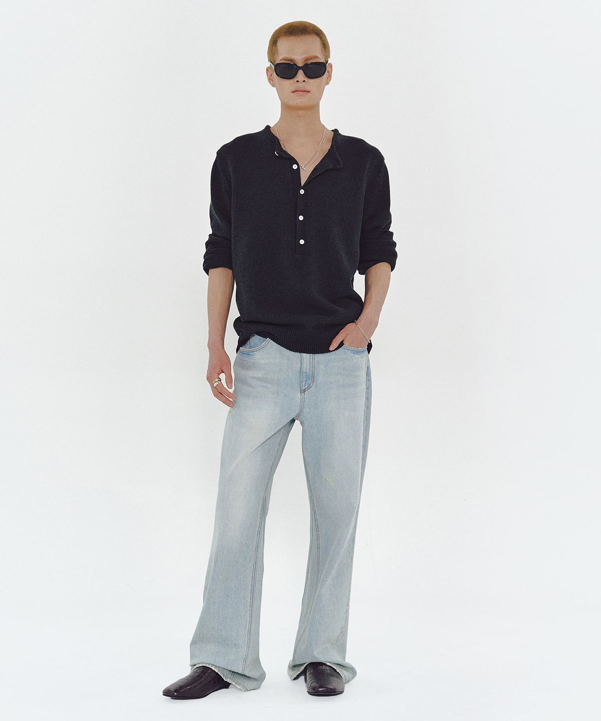 엠엠아이씨(MMIC) MUTE KNIT (BLACK)