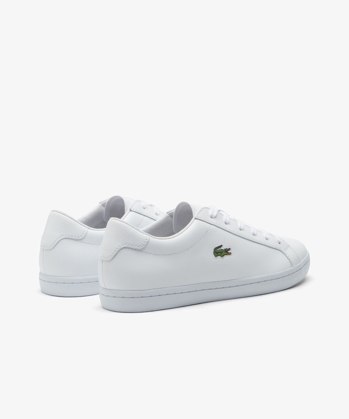 라코스테(LACOSTE) 남성 Straightset 2.0 레더 스니커즈 RZ0178M56G 21G