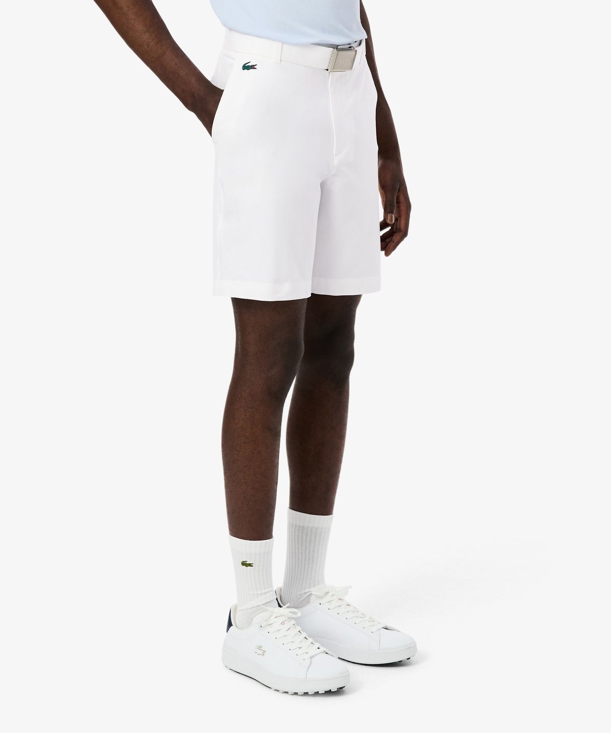 라코스테(LACOSTE) 남성 골프 베이직 버뮤다 팬츠 FH7396-56G 001
