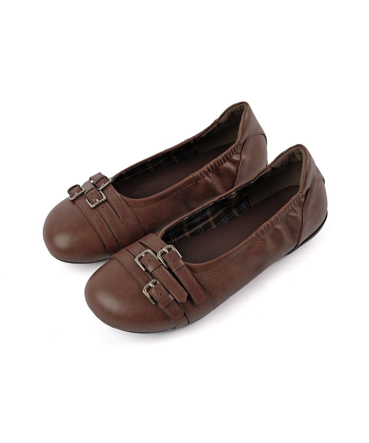 포기무디(FOGGY MOODY) Closet 0040. Three Belted Flat Shoes - 3colors