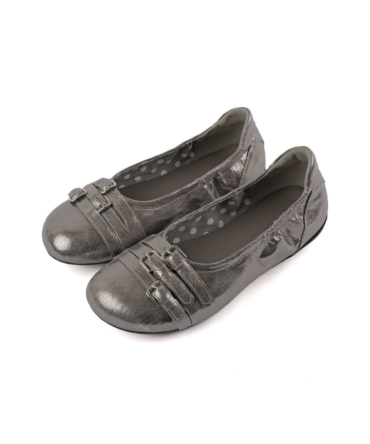 포기무디(FOGGY MOODY) Closet 0040. Three Belted Flat Shoes - 3colors