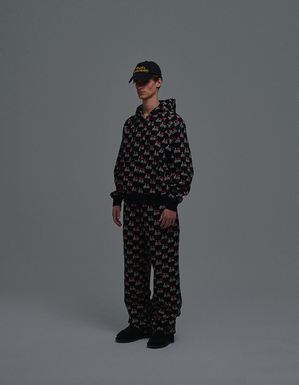 선데이후르츠마켓(SUNDAY FRUIT MARKET) LOCAL SUNLIGHTS CAP BLACK