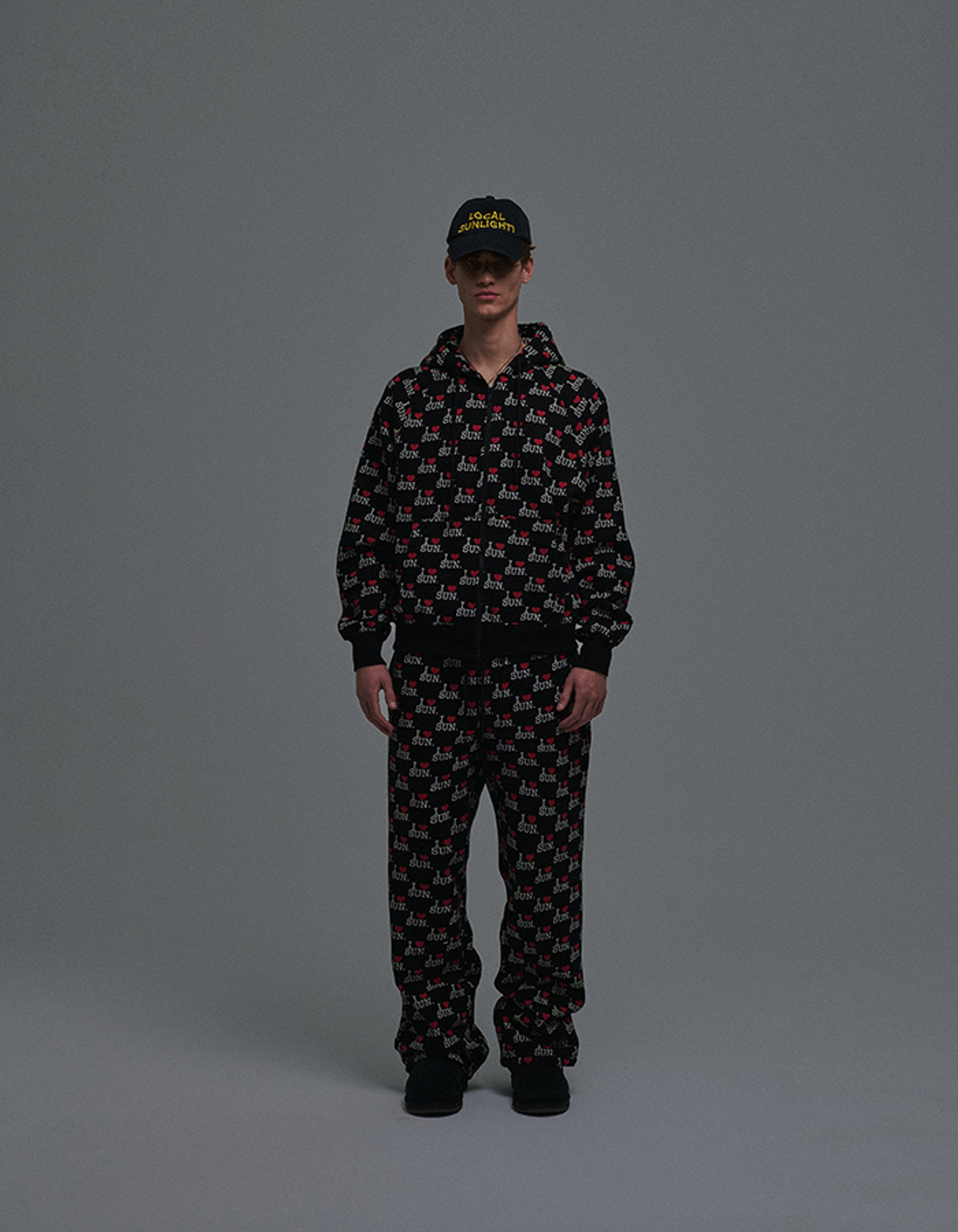 선데이후르츠마켓(SUNDAY FRUIT MARKET) LOCAL SUNLIGHTS CAP BLACK