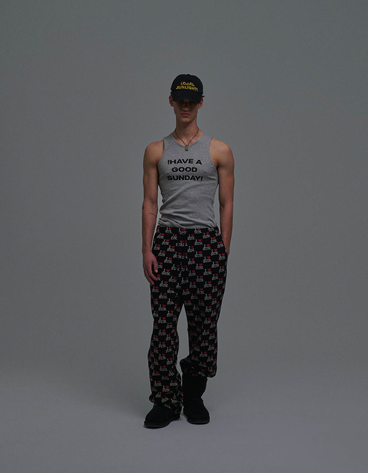 선데이후르츠마켓(SUNDAY FRUIT MARKET) LOCAL SUNLIGHTS CAP BLACK