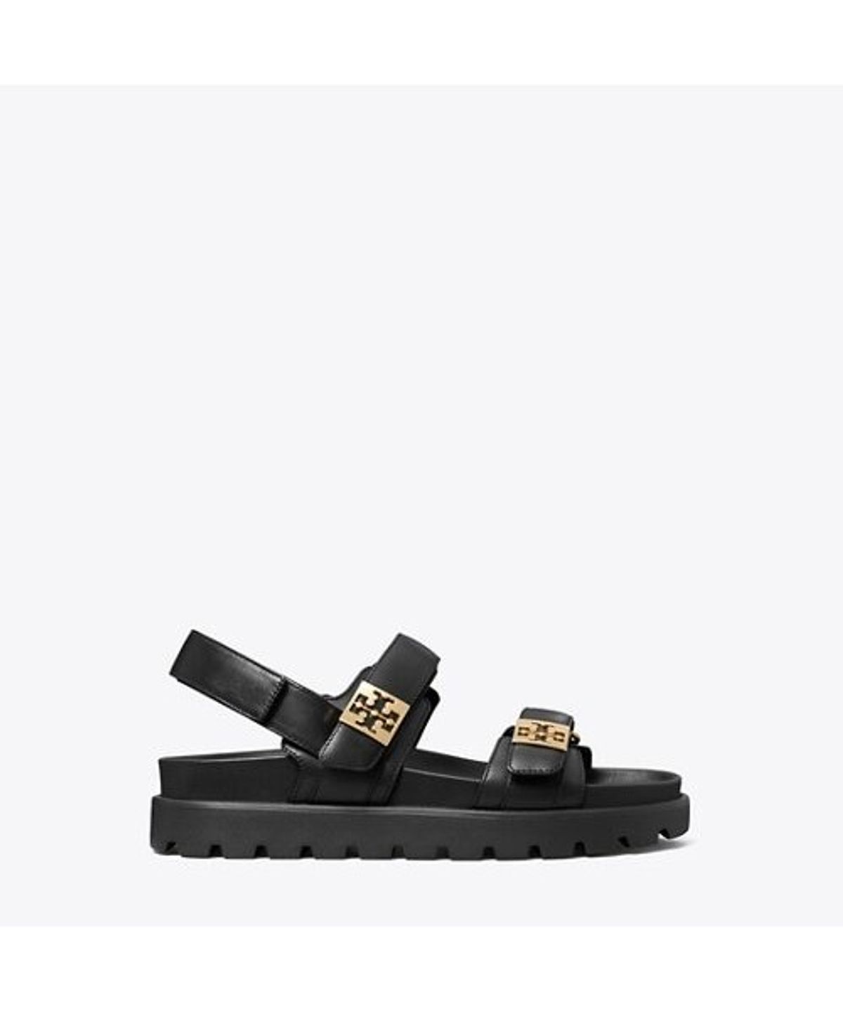 토리버치(TORYBURCH) 멜로우 스포츠 샌들 - 퍼펙트 블랙 / 골드