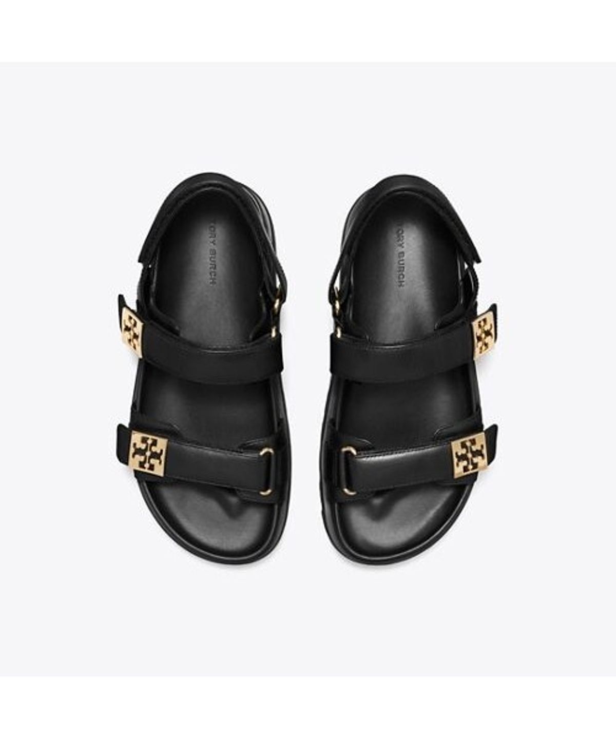 토리버치(TORYBURCH) 멜로우 스포츠 샌들 - 퍼펙트 블랙 / 골드