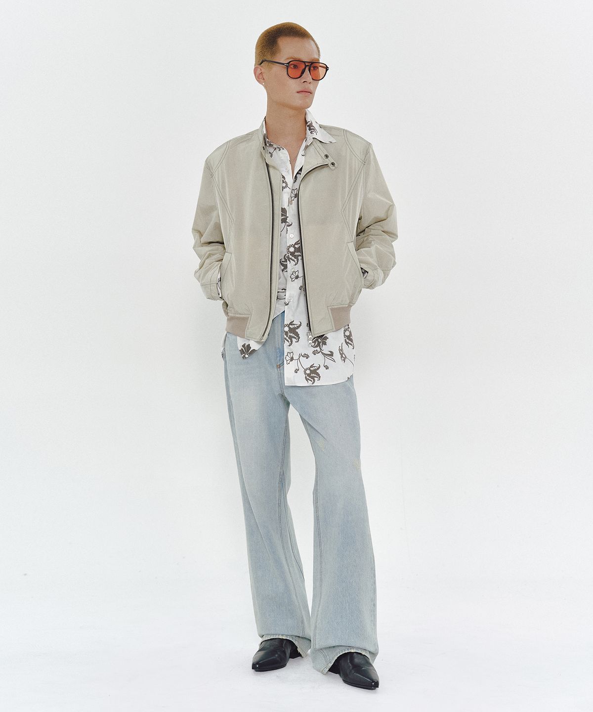 엠엠아이씨(MMIC) FORMULA JACKET (LIGHT BEIGE)