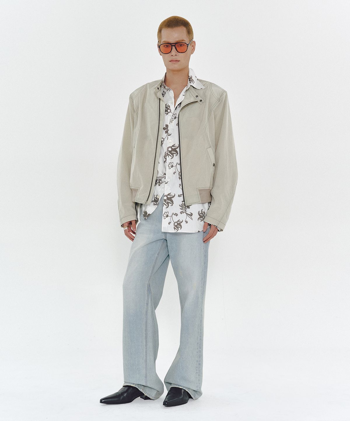 엠엠아이씨(MMIC) FORMULA JACKET (LIGHT BEIGE)