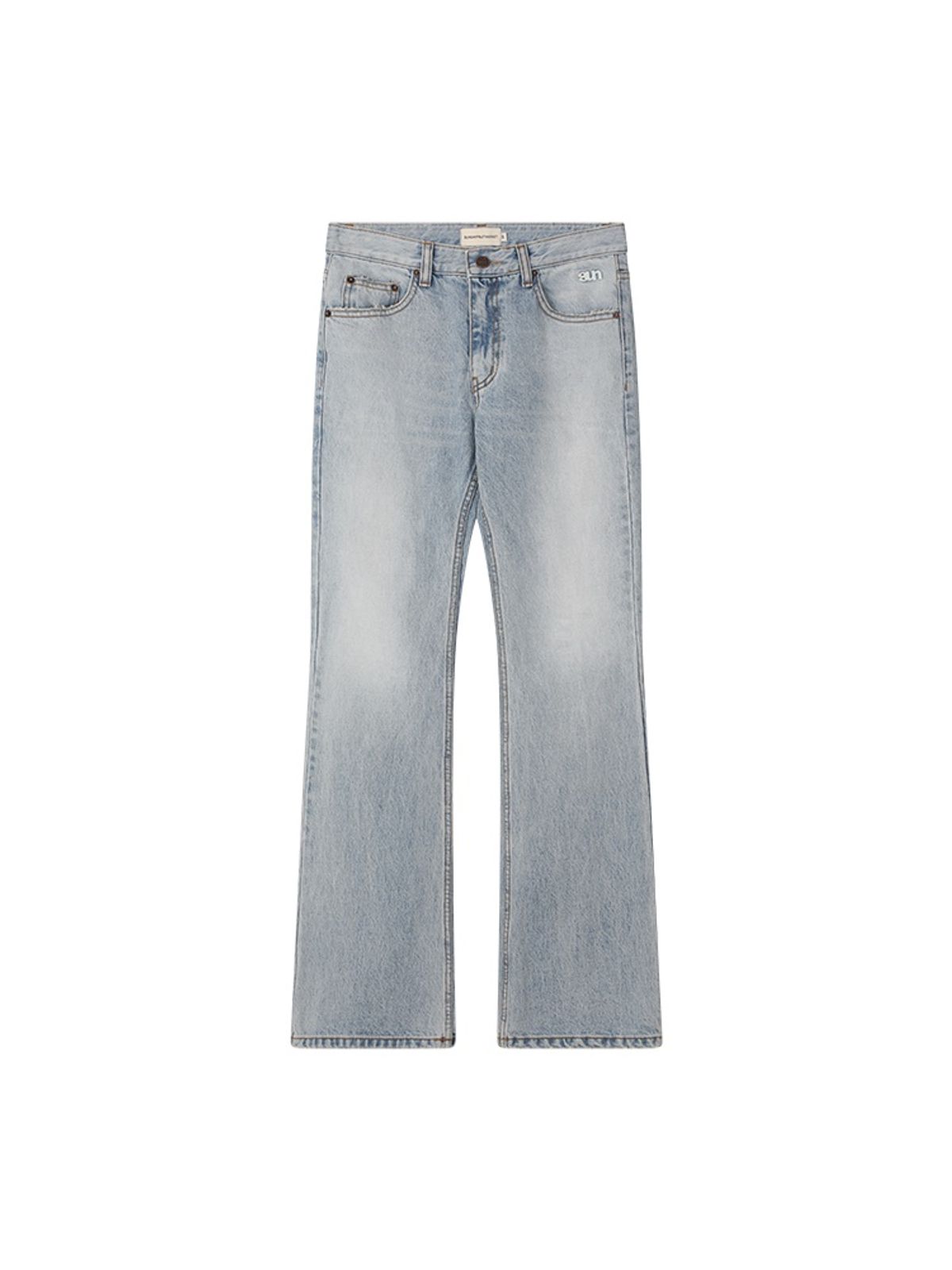 선데이후르츠마켓(SUNDAY FRUIT MARKET) W) SUN WASHED FLARE DENIM