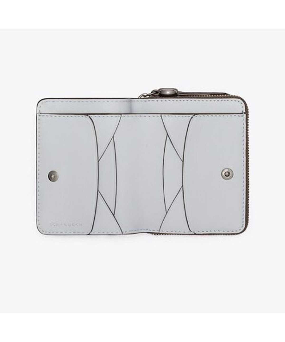토리버치(TORYBURCH) 로미 바이폴드 월렛 - 와일드 머쉬룸