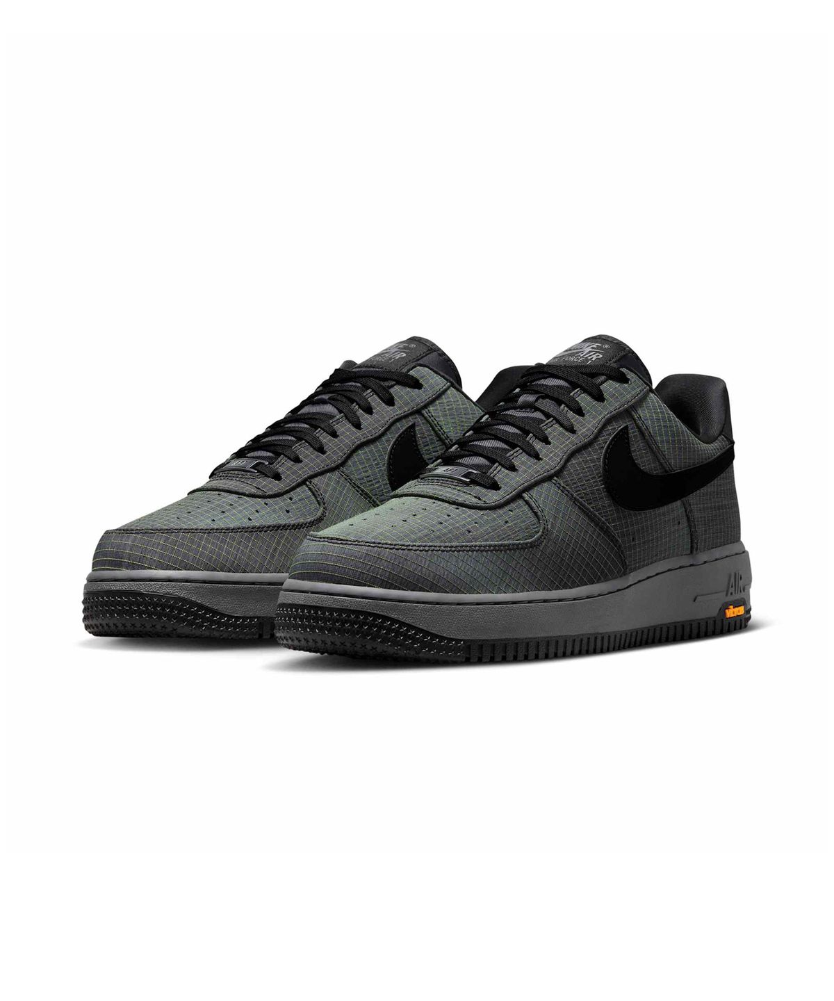 나이키(NIKE) 에어 포스 1 07 LX Vibram® M - 펜슬 포인트:오프 누아르:스피드 옐로우:블랙 / IH1943-001