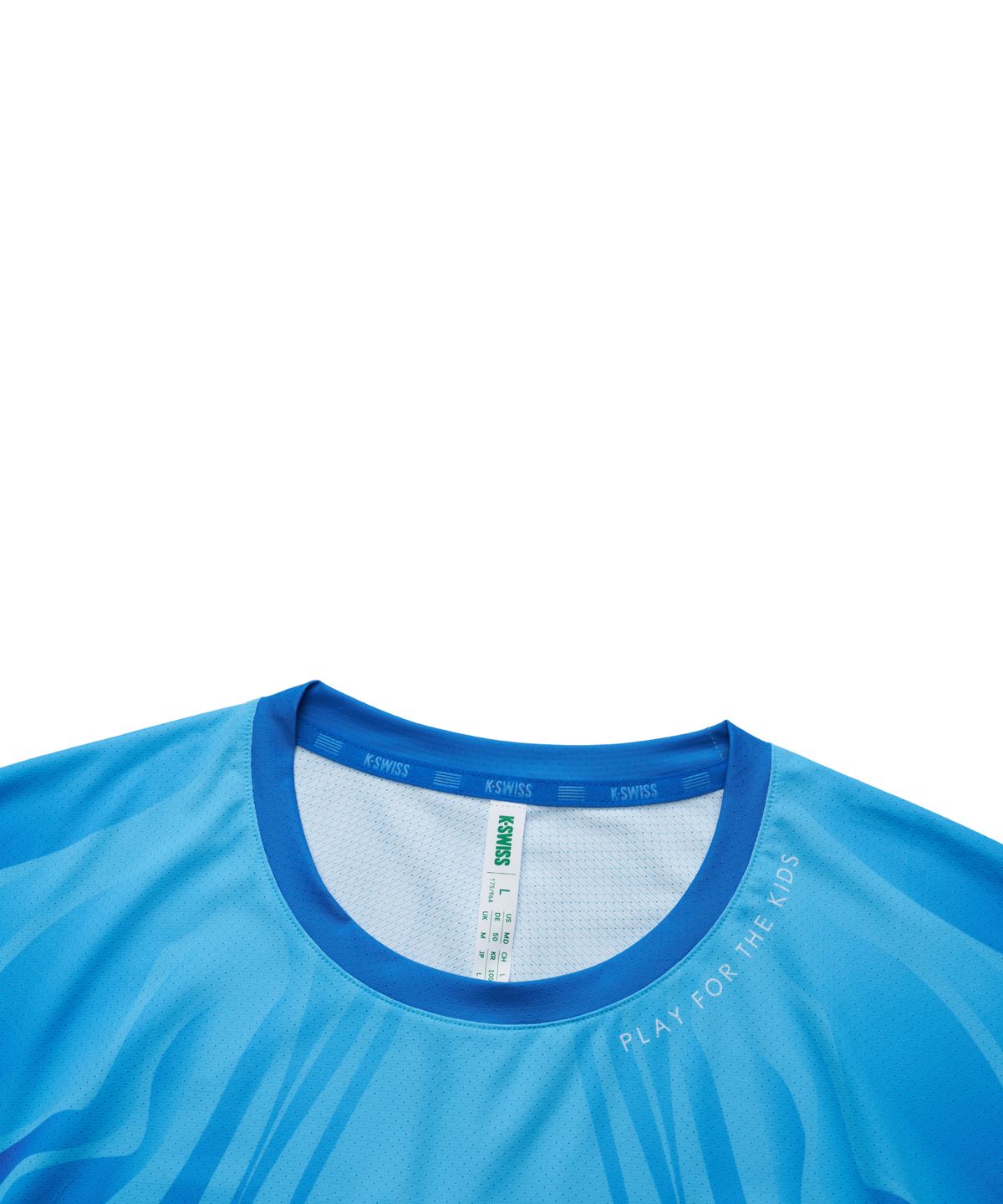 케이스위스(K-SWISS) 남성 루블레프 2026 호주 오픈 반팔 티_1KSTSSV003BL